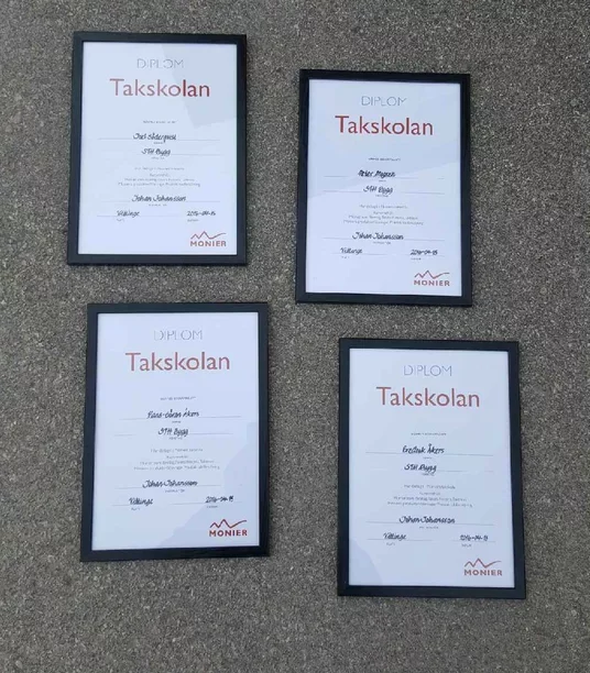 Diplom takläggning – STH Bygg AB