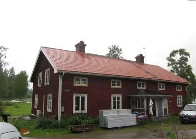 Takläggning av STH Bygg i Leksand